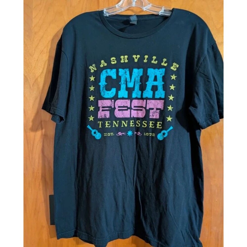 Cma Fest 2024 Large Black T Shirt